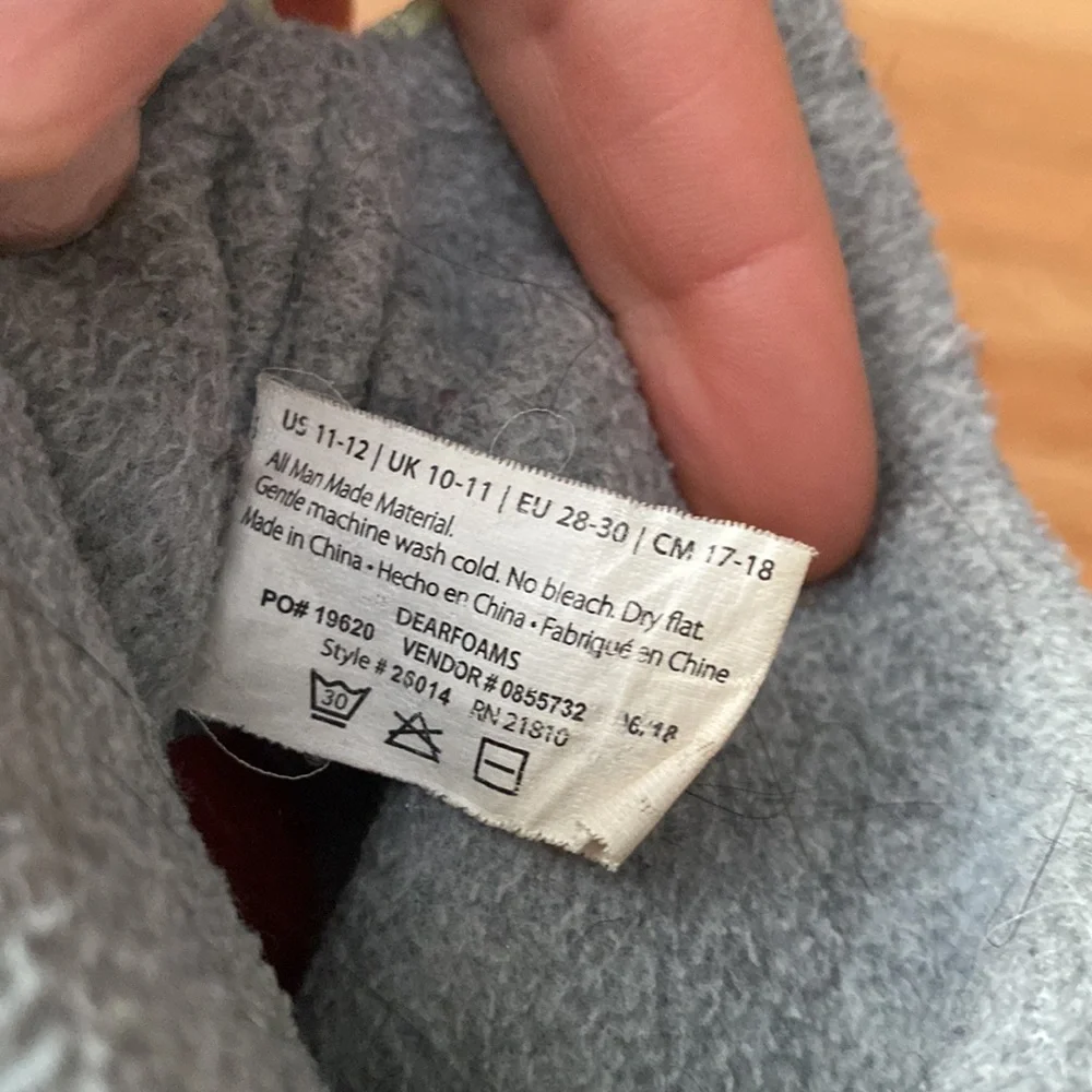 Dearfoams Fleece Boot Slipper (Little Kids Size 11/12)